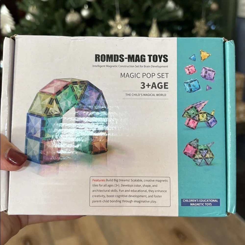 ROMDS magic pop set magnet toys for brain development ages three and up NEW